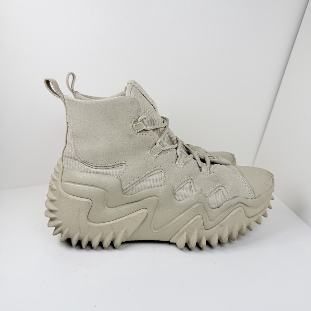 Converse Run Star Motion CX High Top Platform Beige Women's 8.5 Men's 7